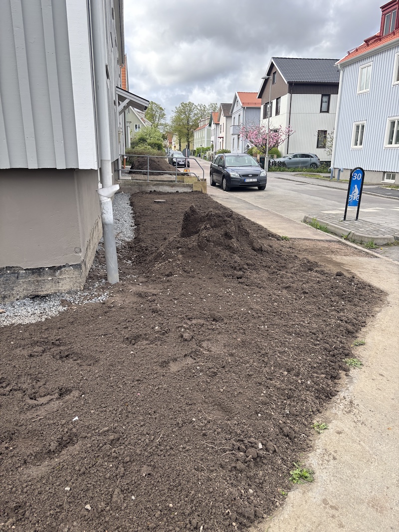 Dränering projekt - process